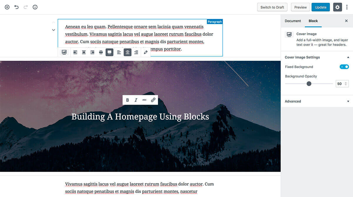 Block Lite - Gutenberg WordPress Theme