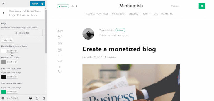 Mediumish WordPress